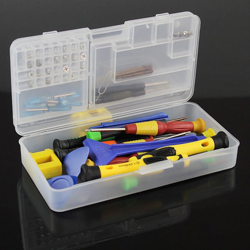 Eco-Friendly Mobile Phone Repair Storage Box LCD Screen Motherboard IC Chips Screws Double Side Organizer Container for Iphone