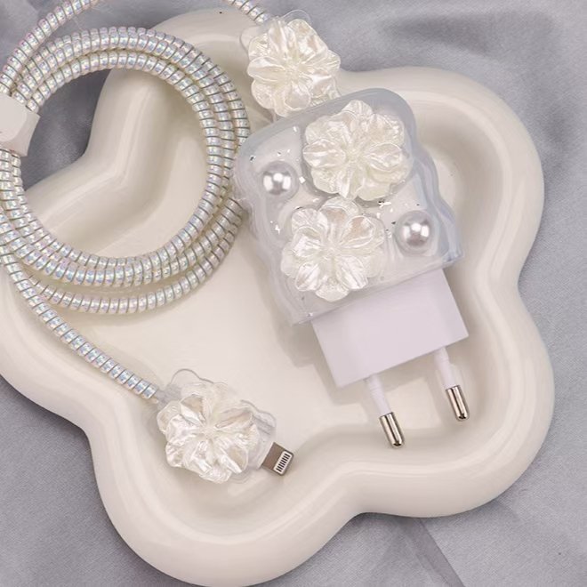 for 45W/25W mobile phone charger protection egg anti-folding of data cable winding rope