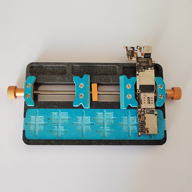 Mobile phone chip motherboard repair universal double bearing fixture