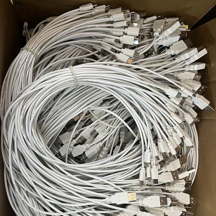 2 4 Cores USB Type C Male Female to Stripped Open Wire End Pigtail Cable