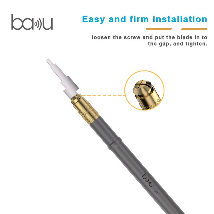 LCD Multi-function repair scraper 0.2mm thickness ba-214 screen cpu glue remover tool