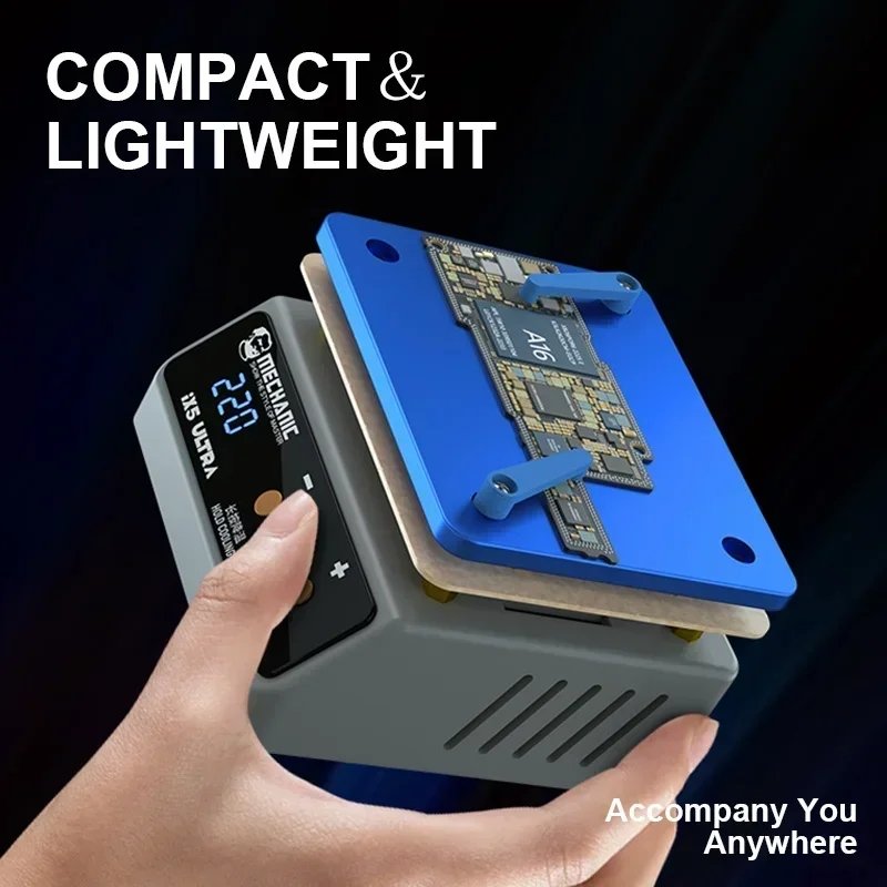 Preheating Station MECHANIC IX5 ULTRA Layered Preheater Platform Anti-Spray Tin For X XS MAX 11 12 13 14 15 PRO MAX