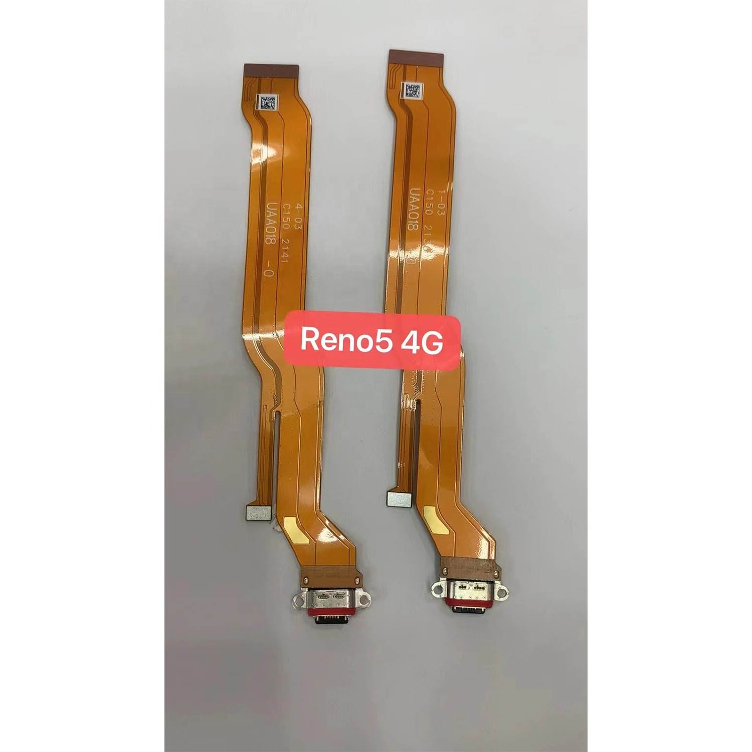 Phone main flex for oppo reno 4f flex cable Mobile phone motherboard LCD flex for OPPO reno 5 4G 6 7 ACE Pro for realme X2PRO