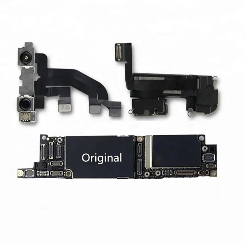 Original unlocked motherboard For iphone x xr xs max Logic Board with face id for iphone motherboard mobile phone accessories