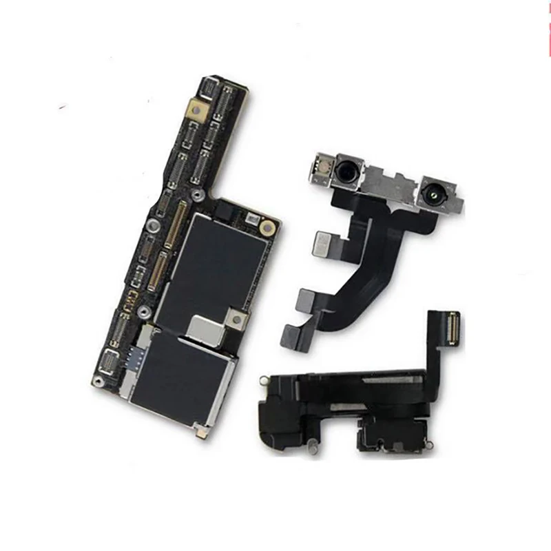 Original unlocked motherboard For iphone x xr xs max Logic Board with face id for iphone motherboard mobile phone accessories