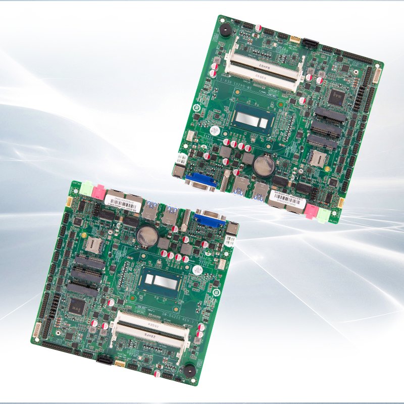 Industrial Mini ITX I3-4010U 2*RJ45 8*USB Rich COM Ports DC 12V High Quality Mother Board