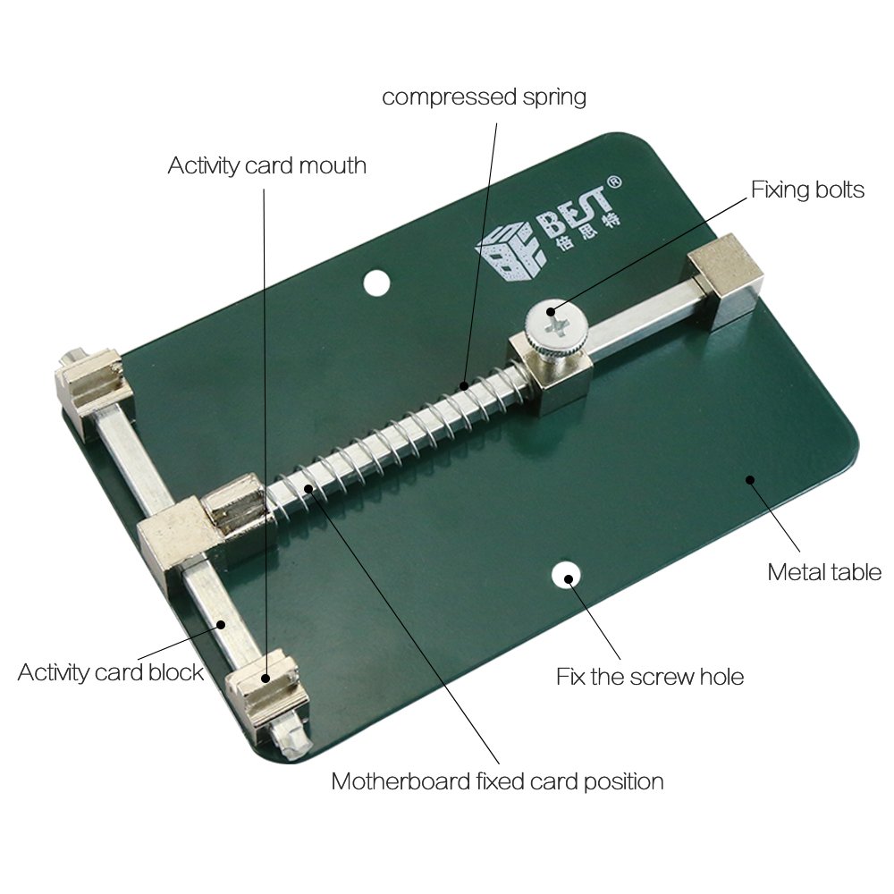 BST-001 PCB Holder Fixture Jig Stand For iPhone Cell Phone Mobile Phone SMT Repair Soldering Iron Rework Tool