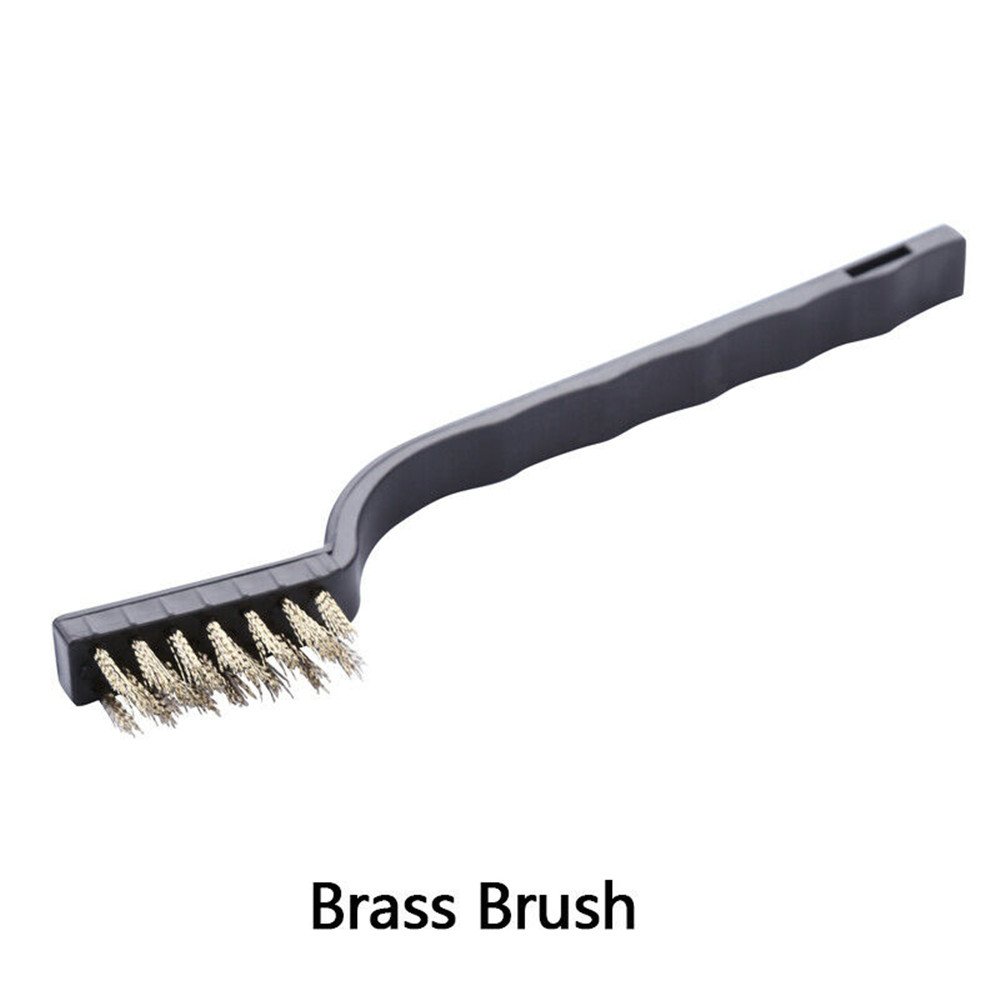 SUNSHINE SS-046 3 In1 Mobile Phone Repair Motherboard Anti-static Steel Brush Fine Cleaning Brush Repair Soft Brush Cleaning