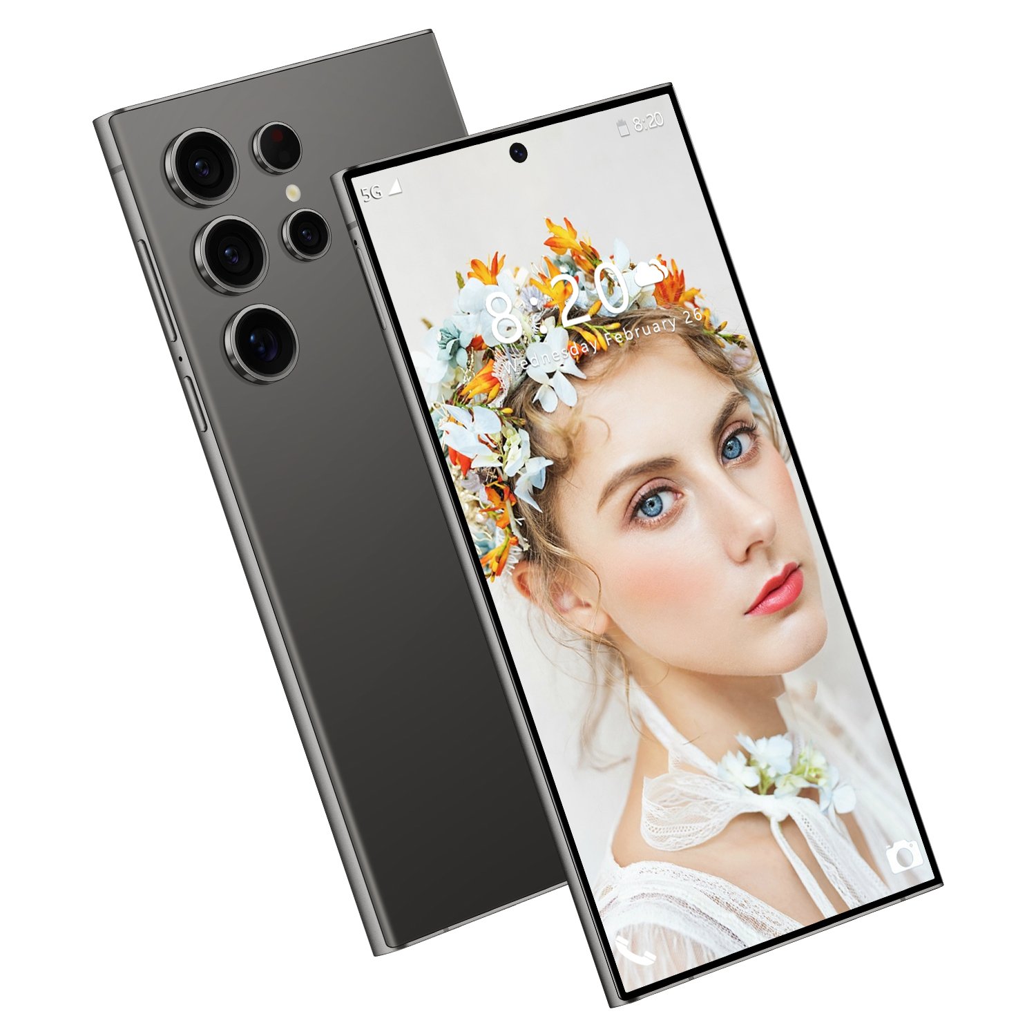 2023 new popular phone S24 Ultra global unlock Android 13 16GB+1TB 6800mh cheap 5G smartphone