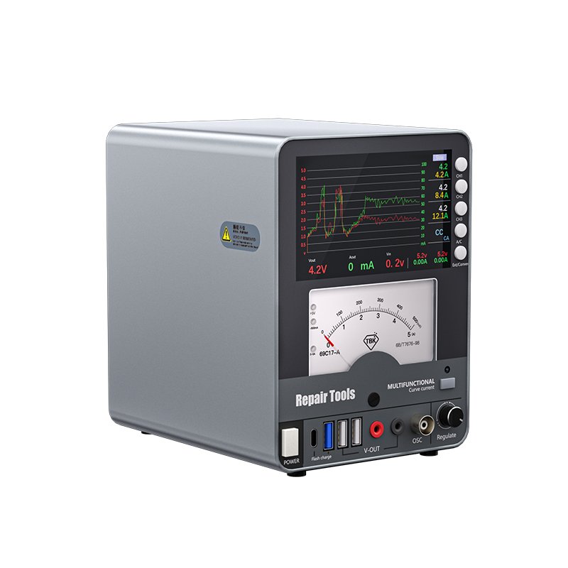 2024 New product TBK217A Curved DC Regulated Power Supply with Built-in 30V5A for Motherboard Current Detection