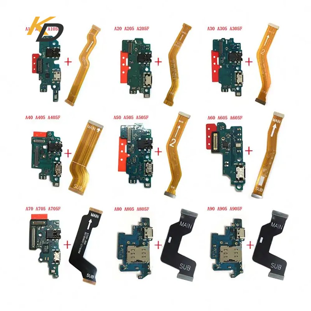Main Flex Cable For Samsung Galaxy A10S A20S A30S A40S A50S A60S A70S A31 A41 A51 A71 MainBoard Connector Charging Flex Cables