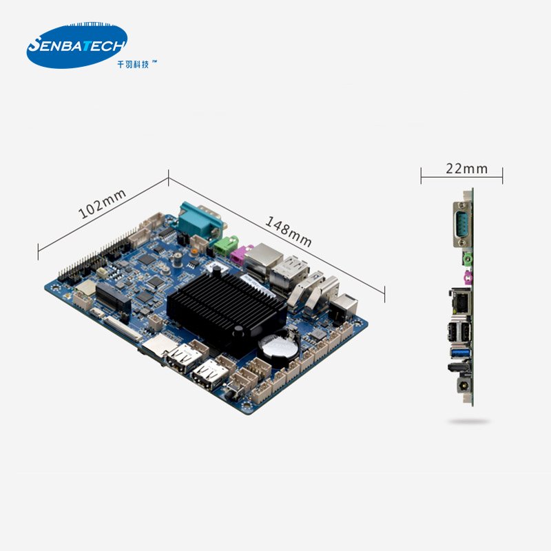 RK35B Computer Motherboard New with MIPI EDP RK3568 Mali-G52 Quad-core Cortex-A55 DDR4 8 COM 9 USB Android Arm Motherboard