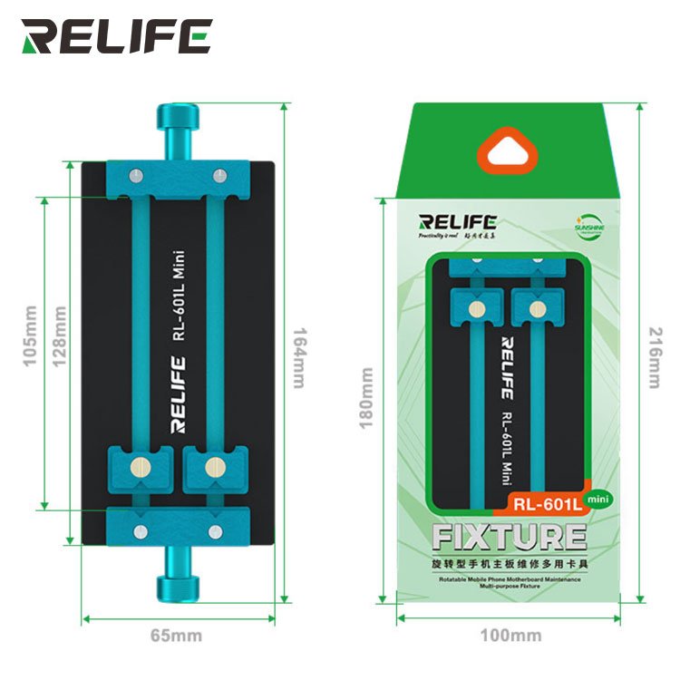 RELIFE RL-601L Mini Rotary mobile phone motherboard repair multi-purpose fixture