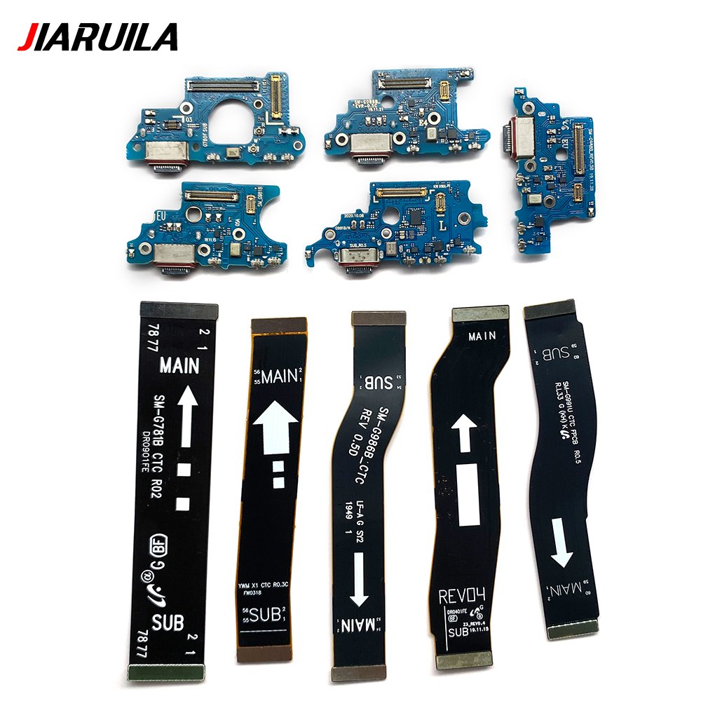 Mobile Phone Charge Flex cable For Samsung S20 Fe 4G G780 S20 Plus Ultra G981B G986B G988B S21 G991B Motherboard main flex Cable