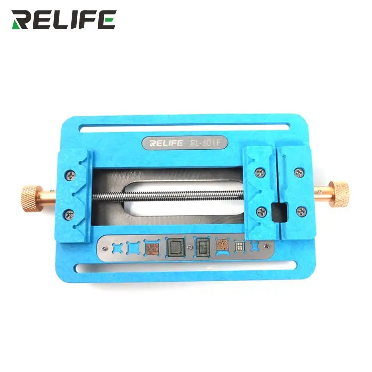 RELIFE RL-601F Motherboard Chip Glue Remove Holder Fixture Tool For Android Phone IC CPU Double Bearing Clamp Sold