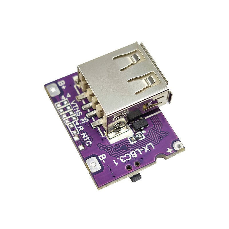 Mini type-c charging bank motherboard 3A charging and discharging integrated module can charge mobile phone 5V to 4.2V