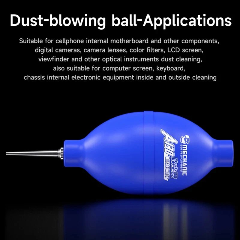 MECHANIC A130 2 in 1 Dust-blowing Ball for Mobile Phone Maintenance No Odor Strong Wind Keyboard Motherboard Cleaning Tool