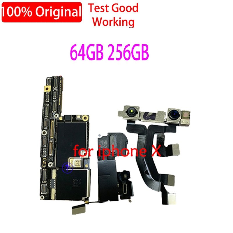 Motherboard Phone For Iphone 6 7 8 X Xr Xs Max Main Board Unlocked Face Id Motherboard For Iphone X