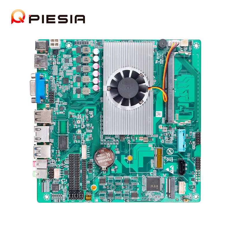 Piesia Cheap Intel Alder Lake-N N100 N300 N305 Industrial Motherboard 6COM Dual Lan DDR5 VGA RS232 LVDS Mini ITX Motherboard