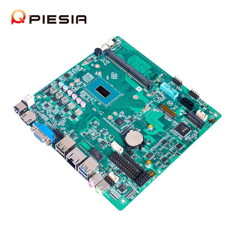 Piesia Cheap Intel Alder Lake-N N100 N300 N305 Industrial Motherboard 6COM Dual Lan DDR5 VGA RS232 LVDS Mini ITX Motherboard