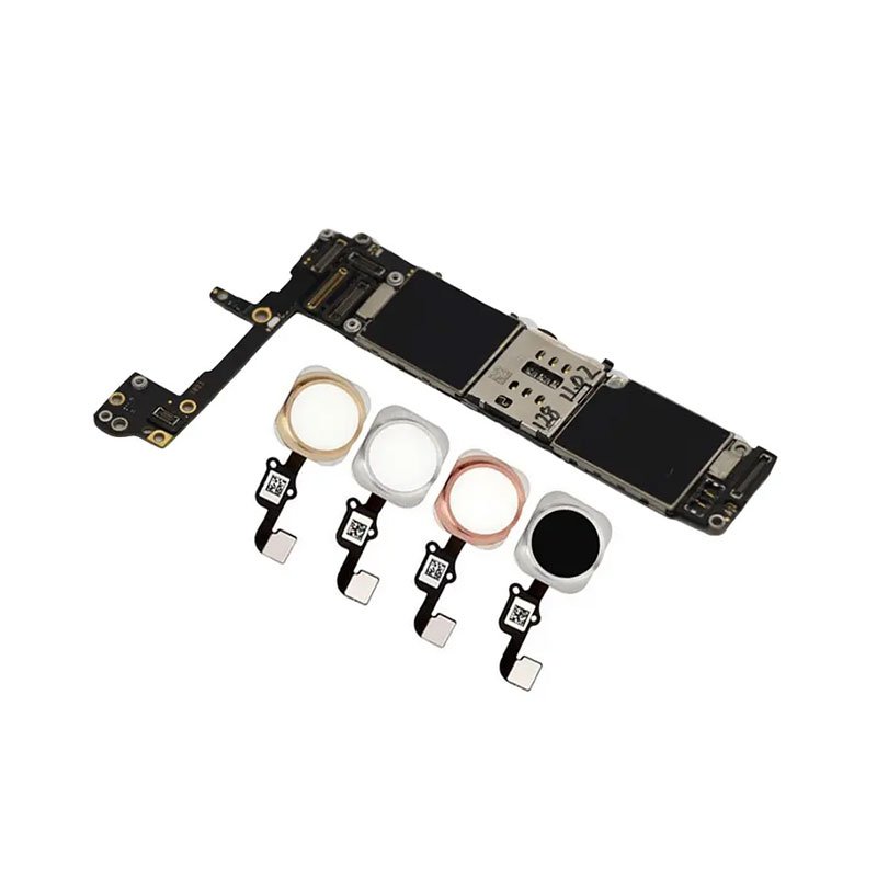 For Phone 6 Series 100% Original Unlocked Motherboard with Touch ID for Phone 6 6Plus 6s 6s Plus 16GB 32GB 64GB 128GB
