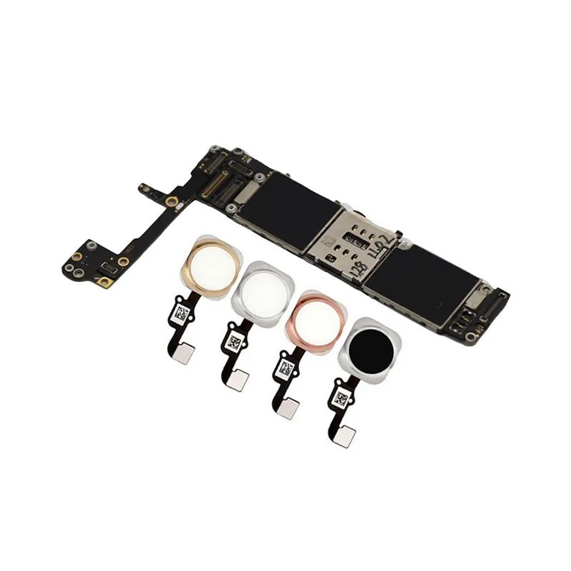 For Phone 6 Series 100% Original Unlocked Motherboard with Touch ID for Phone 6 6Plus 6s 6s Plus 16GB 32GB 64GB 128GB