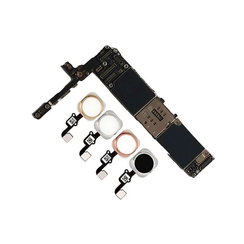 For Phone 6 Series 100% Original Unlocked Motherboard with Touch ID for Phone 6 6Plus 6s 6s Plus 16GB 32GB 64GB 128GB