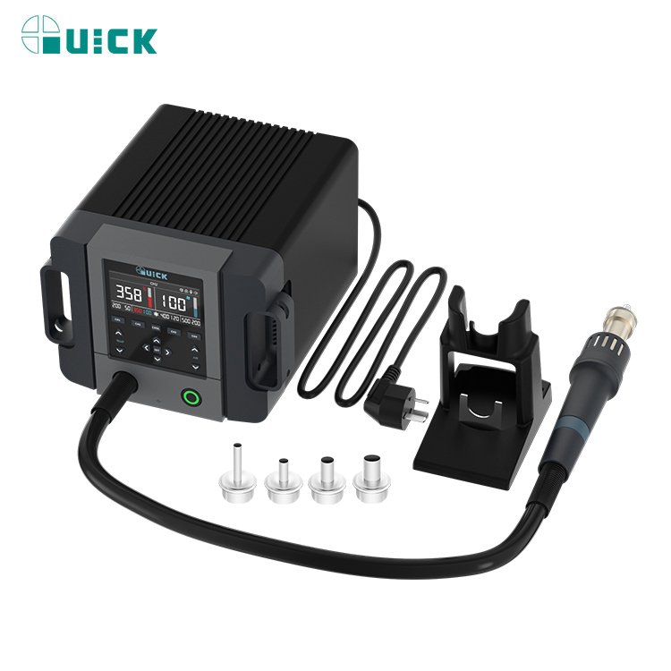 QUICK 861PRO Smart Hot Air Desoldering Staction For Mobile Phone Motherboard Ic Chip Level PCBA Repair Station