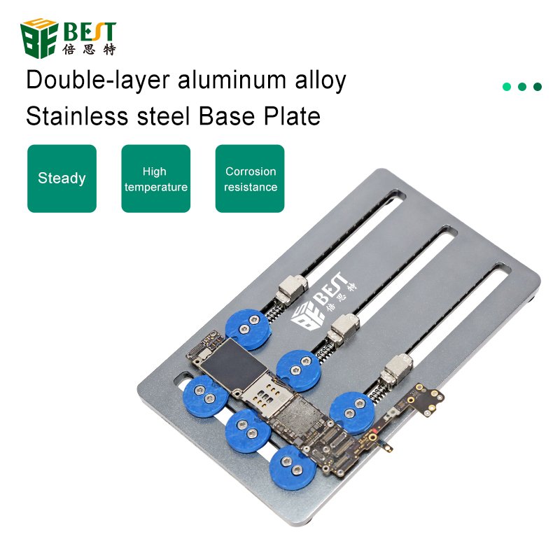 Mobile Phone Soldering Repair Tool Motherboard PCB Holder Jig Fixture With IC Location for iPhone Mainboard Repair