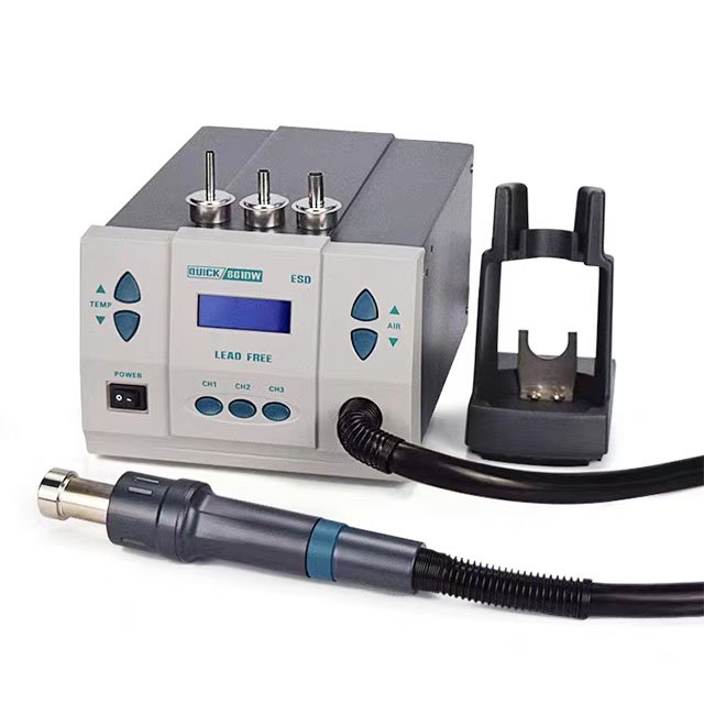 Lead-Free Hot Air Gun Soldering Rework Station For Mobile Phone Motherboard Repair Portable 861DW Digital Rework Station