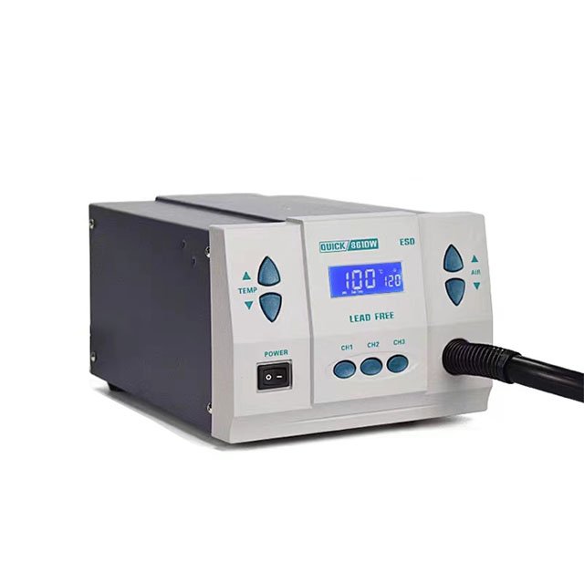 Lead-Free Hot Air Gun Soldering Rework Station For Mobile Phone Motherboard Repair Portable 861DW Digital Rework Station
