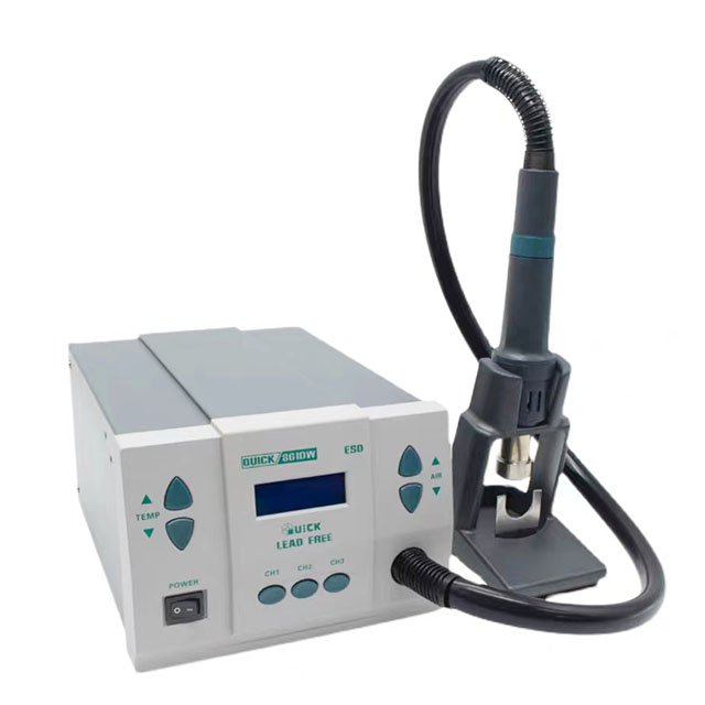 Lead-Free Hot Air Gun Soldering Rework Station For Mobile Phone Motherboard Repair Portable 861DW Digital Rework Station