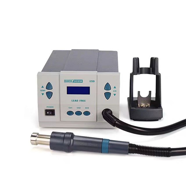 Lead-Free Hot Air Gun Soldering Rework Station For Mobile Phone Motherboard Repair Portable 861DW Digital Rework Station