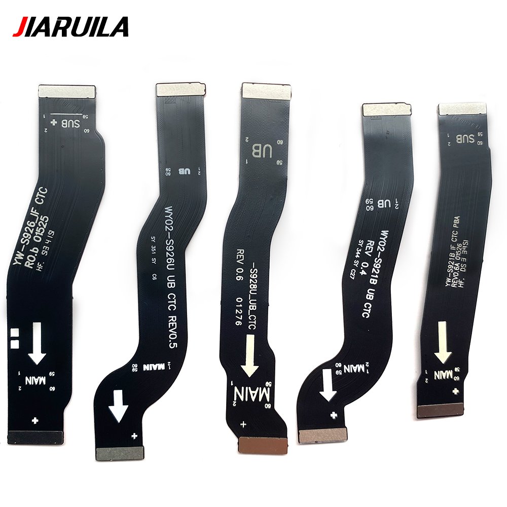 Mobile Phone Motherboard Flex Cable For Samsung S24 S23 Plus Ultra Fe LCD flex Main Connector Flex Cable Replacement Spare Parts