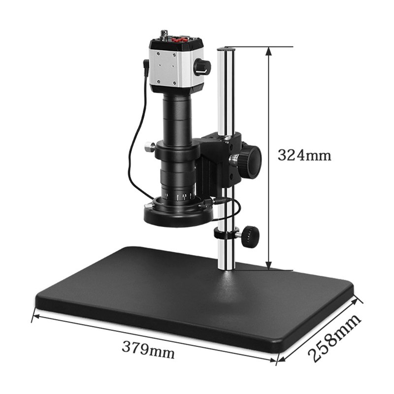 Professional Electronic Optical Video Digital Microscope with LCD Display for Laboratory Mobile Phone Repair
