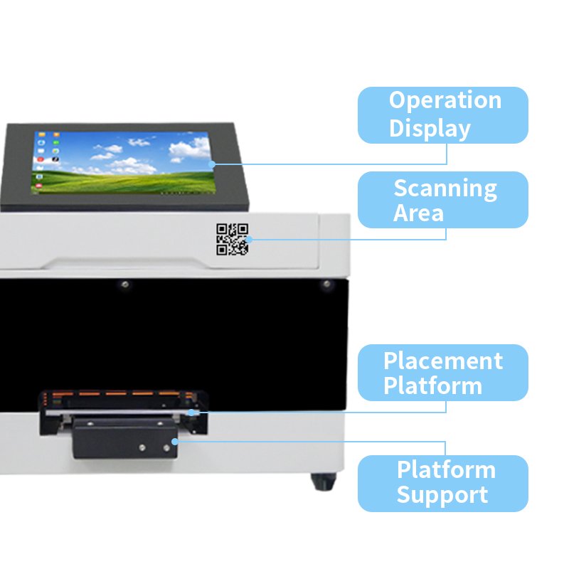 Lingya A5 Uv XP600 A5 Uv Printer Portable Printer phone Case Printing Machine Uv Printer