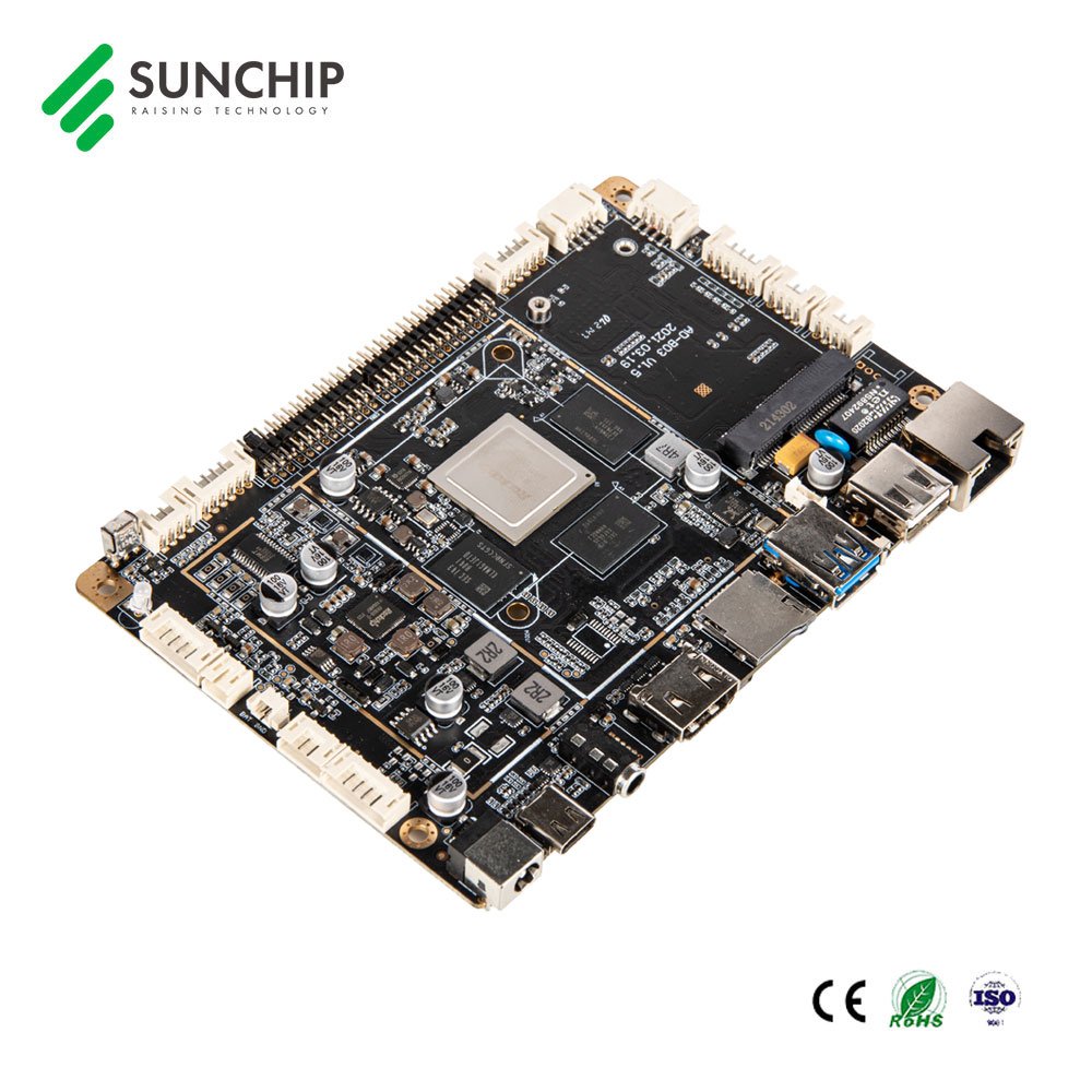 Industrial Motherboard Arm Digital Signage Board Ai Wifi Android Rk3399 Motherboard For Lvds/Edp Lcd Panel