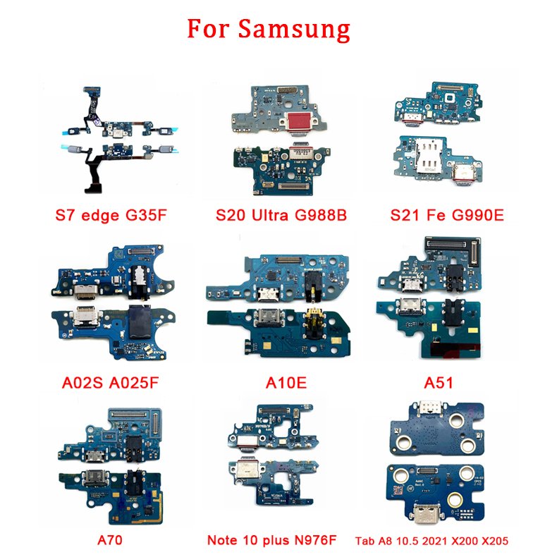 Wholesale Different Brands Model Charging Port Connector For Iphone Samsung Front Camera Motherboard Mobile Phone Flex Cables