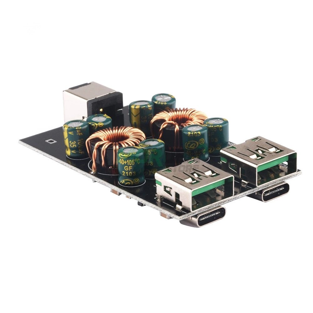 Mobile Phone SW3518 Quick Charger Adapter Module 6-35V QC4.0 PD3.0 USB Type-C Cellphone Fast Charge Board Support