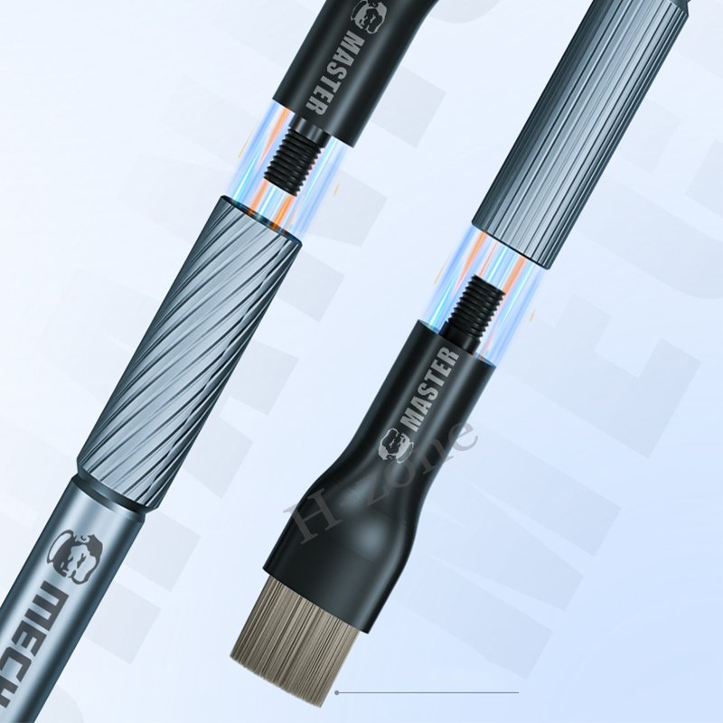 MECHANIC Master Steel Brush Anti-Static For Motherboard PCB IC Pad Cleaning Solder Oil Brush Mobile Phone Repair Tool