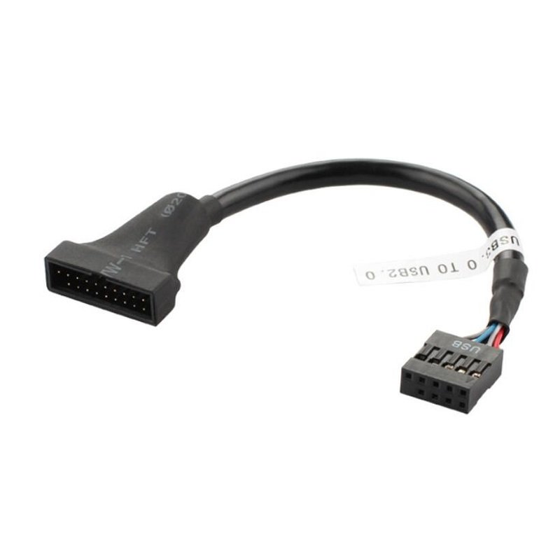 20 pin usb 3.0 male to motherboard 9 pin adapter cable