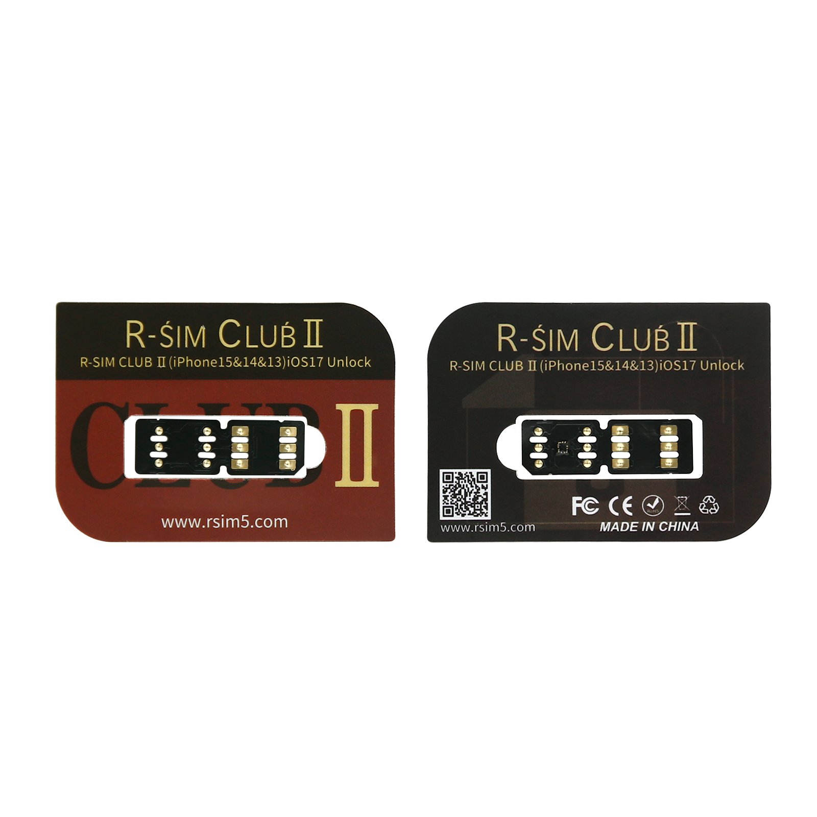 R - SIM CLUB 2 stable version iS17 unlock card, compatible iP full range models, suitable for mobile phone iPhone15 Pro Max / 15