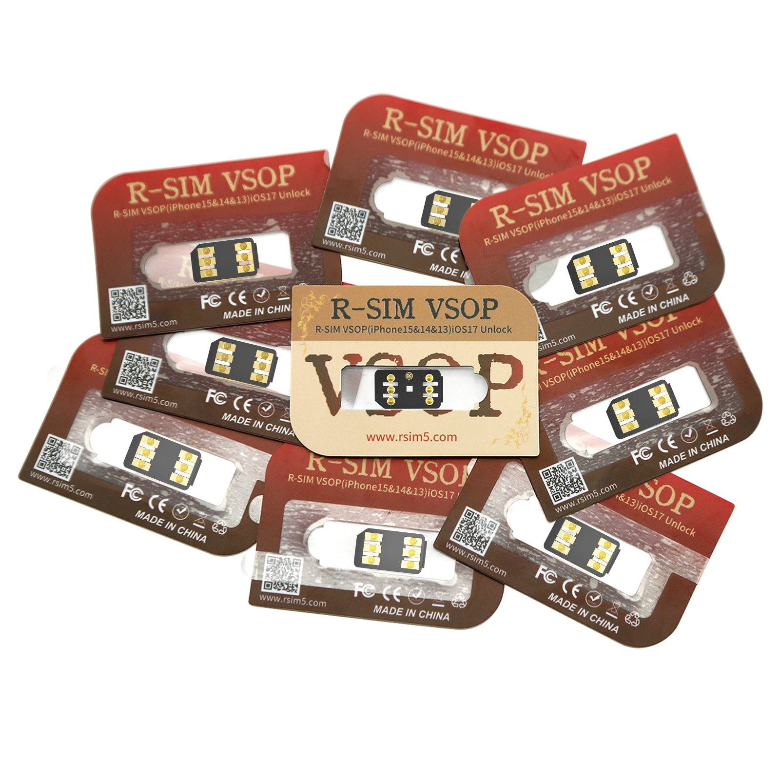 R-SIM VSOP For iS17 unlocking card stable version iOS17 system suitable for mobile phones iPhone8/X /11/12/13 ect