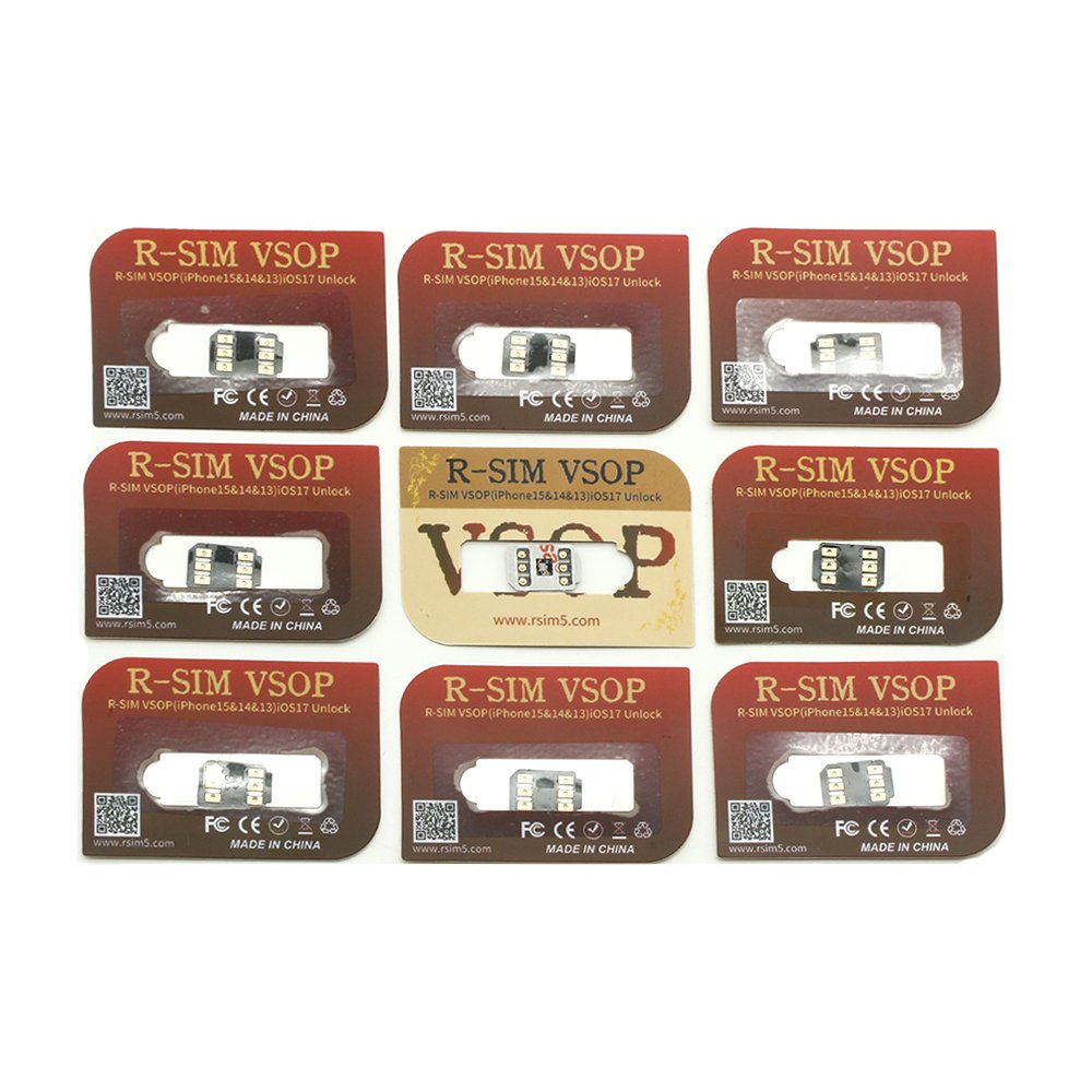 R-SIM VSOP For iS17 unlocking card stable version iOS17 system suitable for mobile phones iPhone8/X /11/12/13 ect