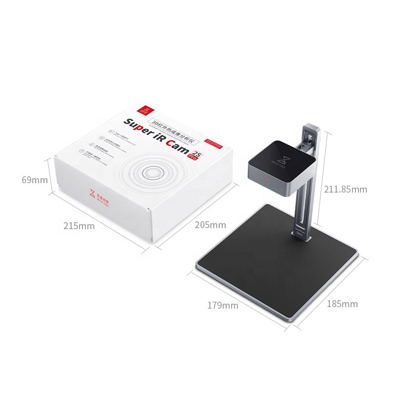 QIANLI MEGA-IDEA Super iR Cam 2S Pro For Phone Short Circuit Quick Diagnosis 3D PCB Infrared Thermal Imaging Analyzing Camera