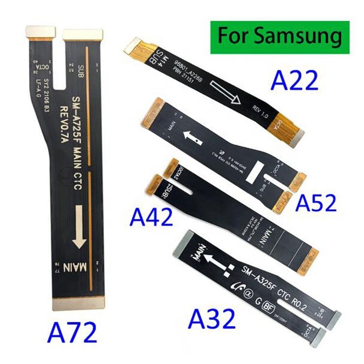 Mobile phone parts for Samsung A21/A21S/ A22 /A22 4G/ A32 /A33/ A42 5G/A52 4G/A53 5G/A71/A72/A73 main flex cable