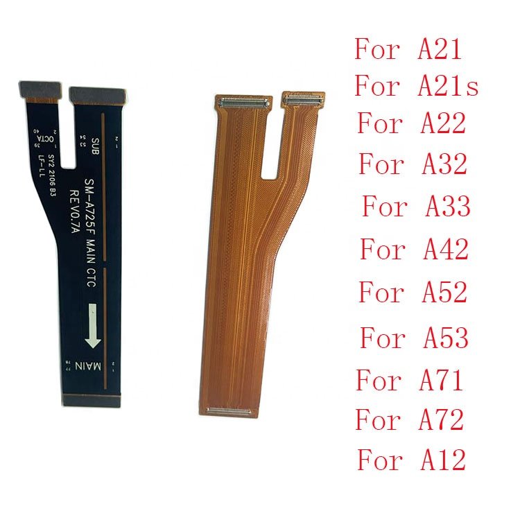Mobile phone parts for Samsung A21/A21S/ A22 /A22 4G/ A32 /A33/ A42 5G/A52 4G/A53 5G/A71/A72/A73 main flex cable