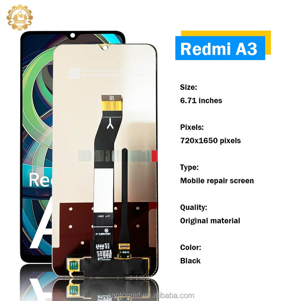 Al por mayor pantalla para celulares wholesale cellphone lcd screen replacement for xiaomi redmi a3