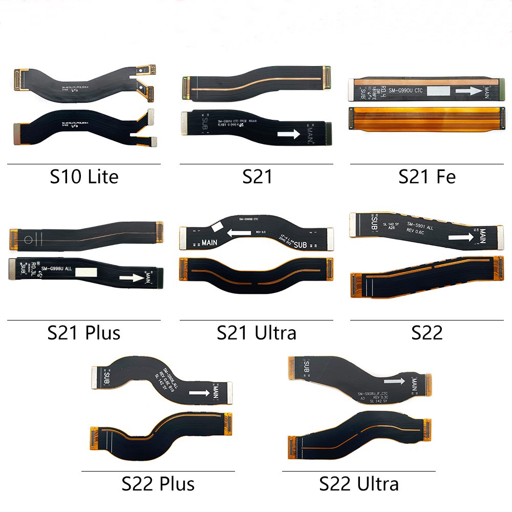 Motherboard Flex cable S20 S21 S22 Ultra S22plus S10Lite Mobile phone main flex For Samsung LCD flex cable