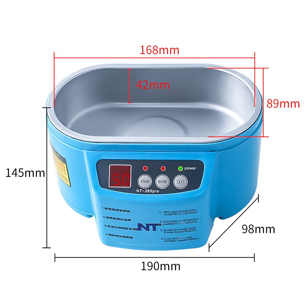 Ultrasonic Cleaning Machine for Cleaning Dentures Glasses Jewelry Mobile Phone Motherboards Circuit Boards